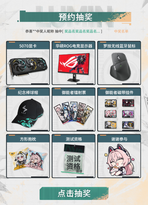 预约赢好礼！二次元ACT《绿梦：时空之声》「蚀梦测试」招募今日开启